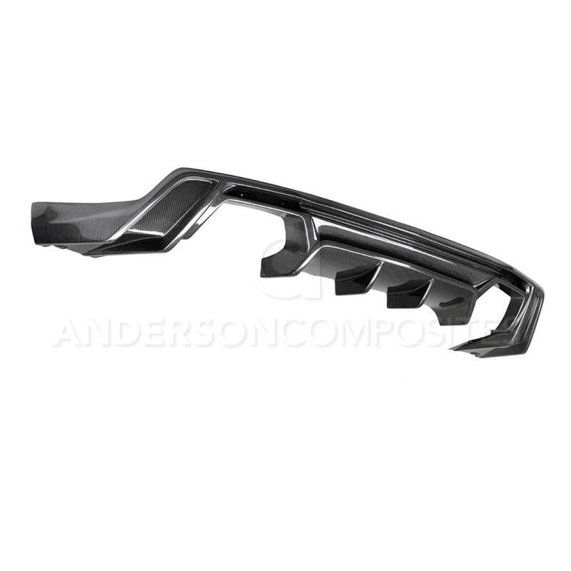 Chevrolet Camaro ZL1 1LE Rear Diffuser - Anderson Composites - Type-AZ - carbon fiber - `17-`21